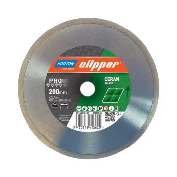 Clipper Pro Ceram Glass Testere 250 Mm - CLICERAMGLASS250