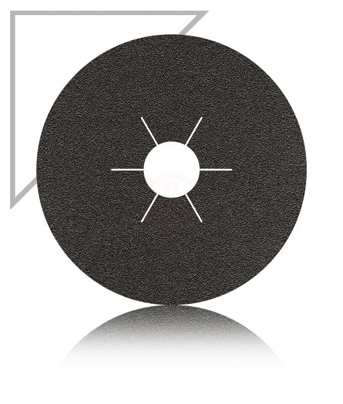 Karbosan Silisyum Karbür Fiber Disk Düz 115 mm 40 Kum - KAR921340