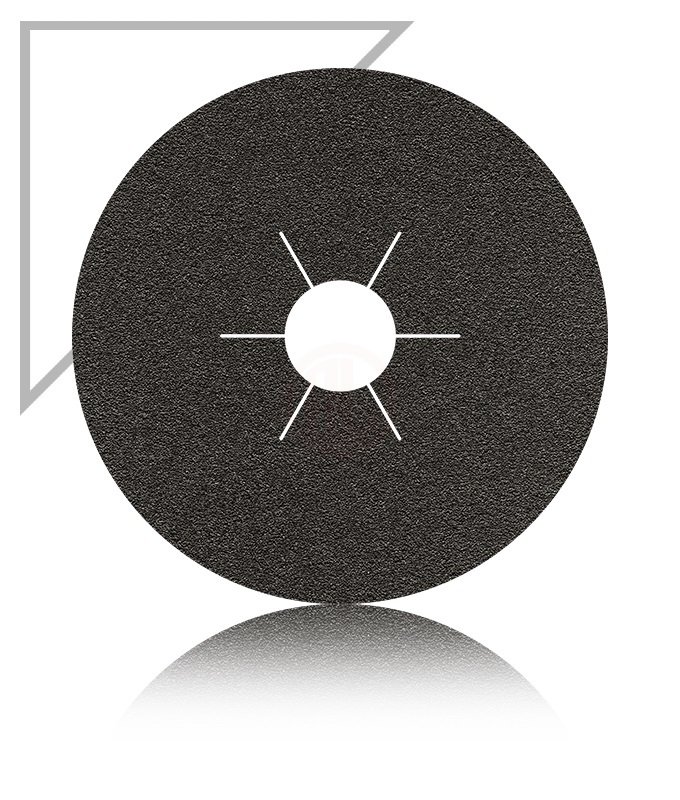 Karbosan Silisyum Karbür Fiber Disk Düz 115 mm 40 Kum - KAR921340