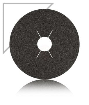 Karbosan Silisyum Karbür Fiber Disk Düz 115 mm 40 Kum - KAR921340
