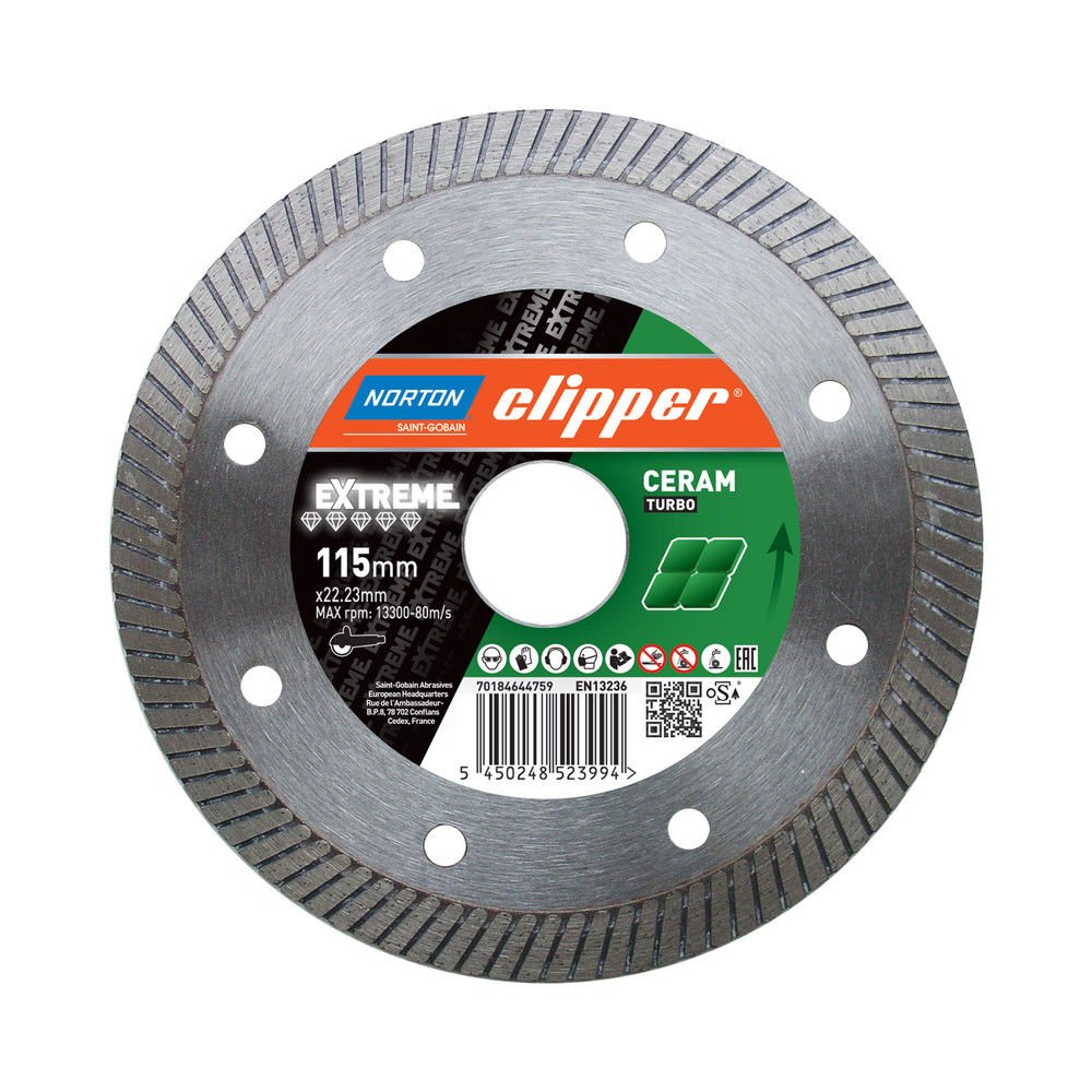 Clipper Extreme Ceram Turbo Testere 250 Mm - CLISUPERGRESXT250
