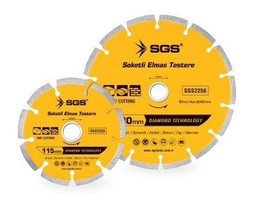 SGS Soketli Elmas Testere 115Mm