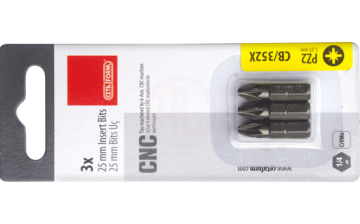 Ceta Form 3 Parça 1/4 İnç Pozidriv Bits Uç Pz1 X 25 Mm / Kartlı
