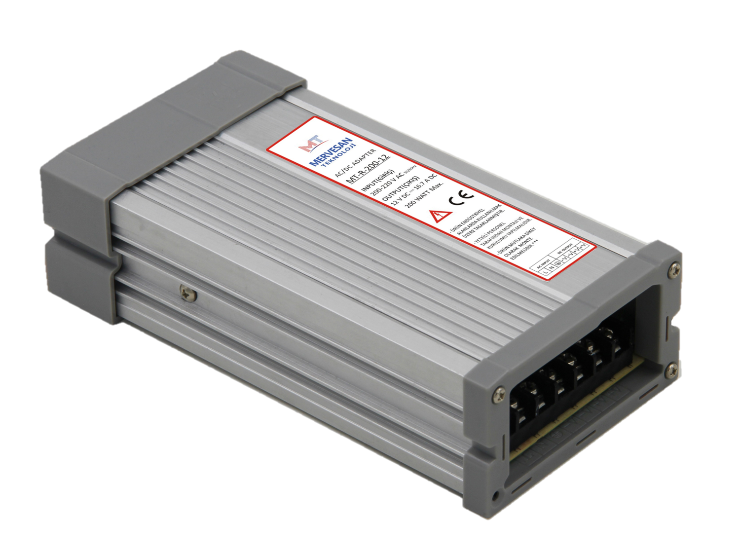 Mervesan Metal Kasalı İç Mekan Ac/Dc (Smps) Adaptör 250W 24V