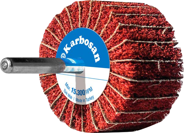 Karbosan Saplı Mop Zımpara Kombi 60x30 mm - KAR915371