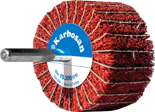 Karbosan Saplı Mop Zımpara Kombi 60x30 mm - KAR915371