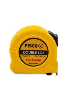 Fisco Çelik Şerit Kısa Metre Double-Lok 5 Mt 19 mm