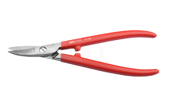 Ceta Form Kuyumcu Makası 180 Mm (Eğimli)
