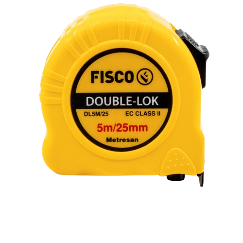 Fisco Çelik Şerit Kısa Metre Double-Lok 5 Mt 25 mm