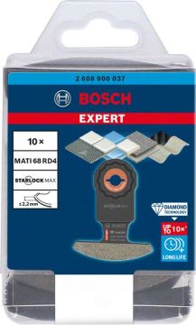 Bosch Starlock Aksesuarı / Expert StarlockMax Testere Ucu GA MATI68RD4 (10 Adet) - 2608900037
