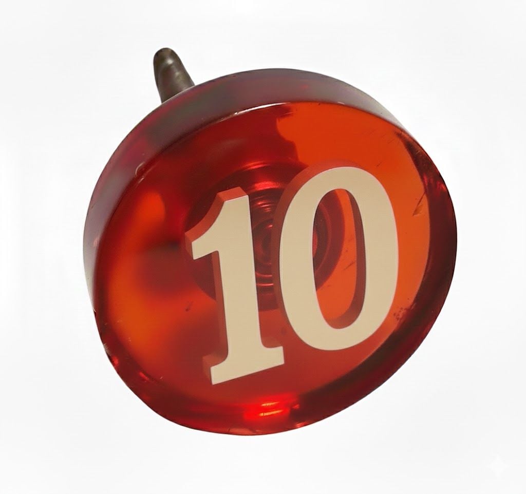 As Polyester Dış Kapı Topuzu 10 Numaralı