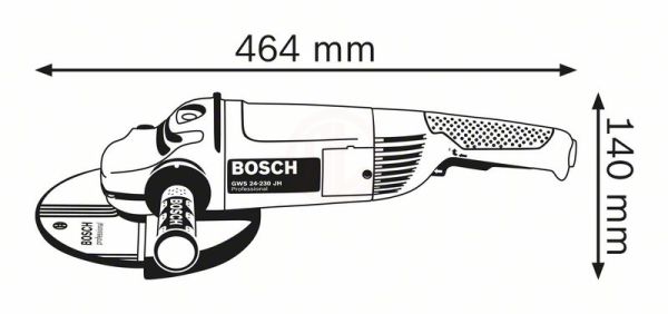Bosch Gws 24-230 Jh Taşlama Makinesi - 0601884M03