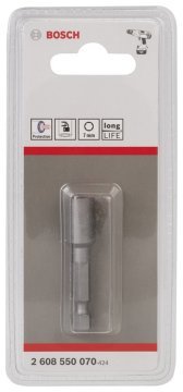 Bosch Lokma Anahtar Ucu Extra Hard HEX Şaft 50x7,0 mm (M4) - 2608550070