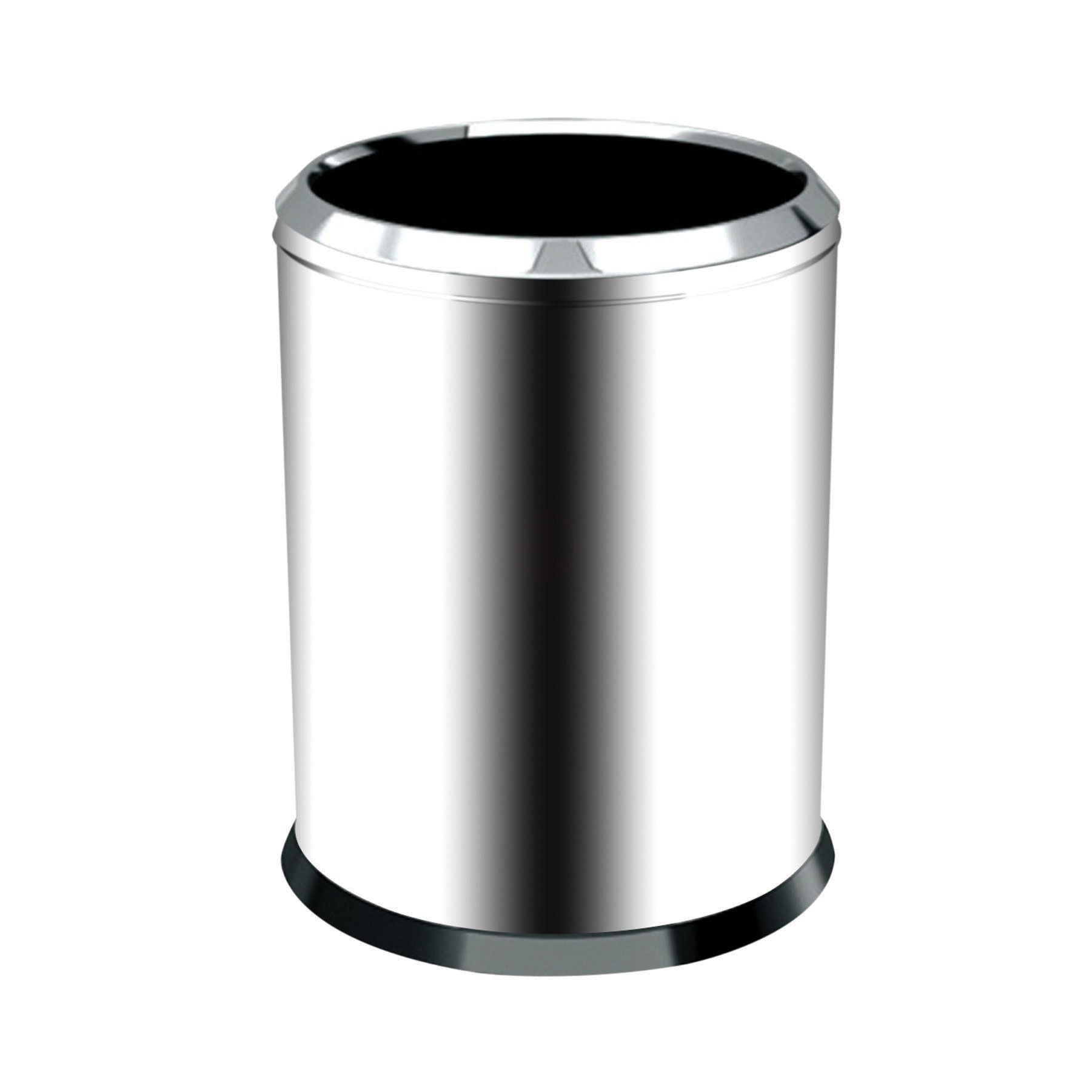 Palex Krom Çemberli Çöp Kovası 20 Lt 430 Kalite - 3820-20