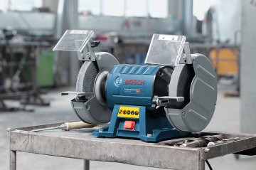 Bosch Taşlama Motoru GBG 60-20 + Eğe Kalın 10 İnç + Paslanmaz Kesilmez Çelik Eldiven