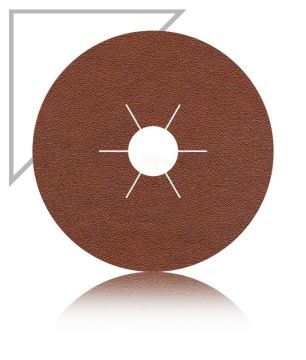 Karbosan Alüminyum Oksit Fiber Disk NK Bombeli 180 mm 36 Kum - KAR980082