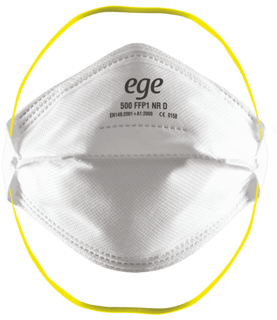 Ege 500 Ffp1 Katlanır Toz Maskesı