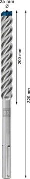 Bosch Kırıcı Delici Uç SDS-Max-8X Expert 25x320 mm (1 Adet) - 2608900240