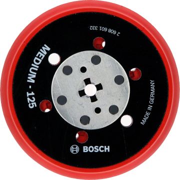 Bosch Zımpara Tabanı Çok Delikli 125 mm Orta (GET 55-125) - 2608601332