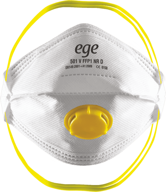 Ege 501 Ffp1 Ventilli Katlanır Toz Maskesi