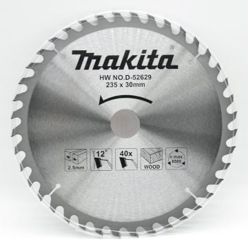 Makita Ekonomik Ahşap Daire Testere 235x30 mm 40 Diş (D-52629)
