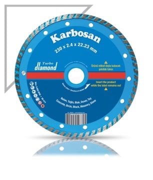 Karbosan Turbo Elmas Kesici 180x2,2x22,23 mm - KAR950340