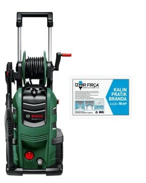 Bosch Yüskek Basınçlı Yıkama Makinesi AdvancedAquatak 150 + Kalın Pratik Branda 10 m²