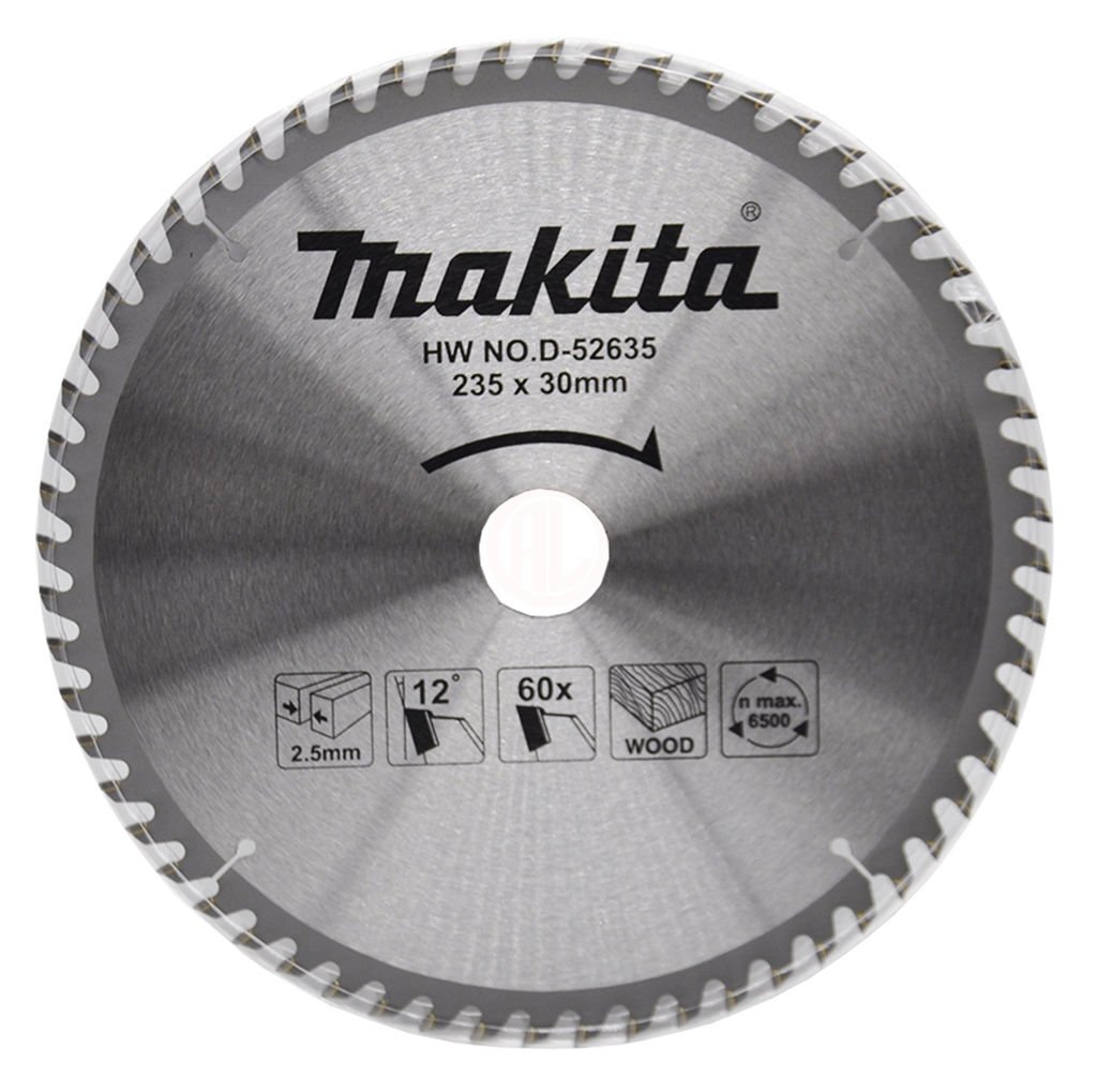 Makita Ekonomik Ahşap Daire Testere 235x30 mm 60 Diş (D-52635)