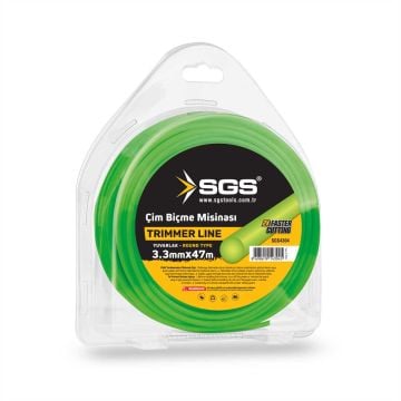 SGS Tırpan Misinası 3.3 Mm 47 Mt Yuvarlak (Yeşil)