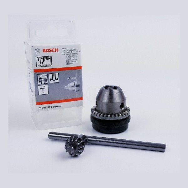 Bosch Sistem Mandreni Darbeli Matkap Ø1,5-13 mm (GSB/PSB) - 2608571056