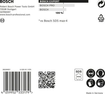Bosch Kırıcı Delici Uç SDS-Max-8X Expert 25x920 mm (1 Adet) - 2608900243