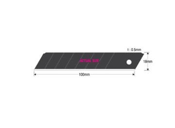 Fisco KDS Japon Maket Bıçak Yedeği (1 Paket/10 Adet) LB-10H