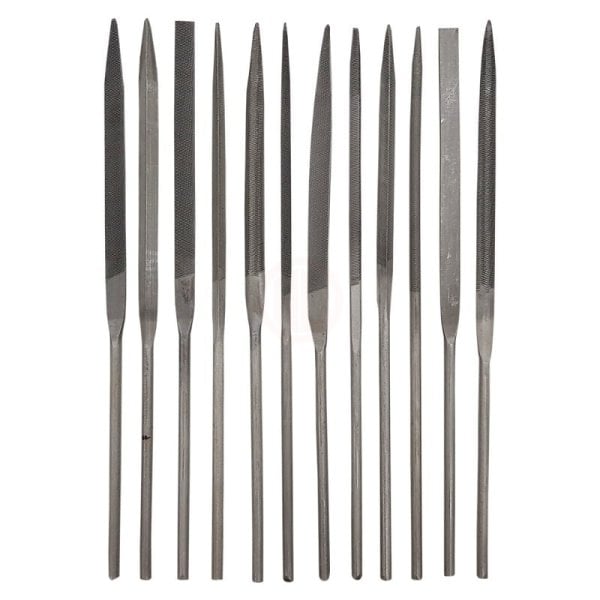 Three Files EGSAAT14012 SAATÇİ EĞE SETİ 12 PARÇA 140 MM - THRSAAT14012