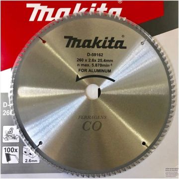 Makita Ekonomik Alüminyum Daire Testere 260x30 mm 100 Diş (D-61874)