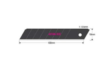 Fisco KDS Japon Maket Bıçak Yedeği (1 Paket/50 Adet) LB-50BH