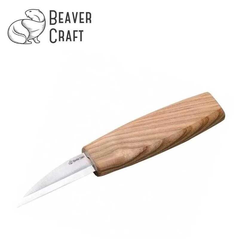 BeaverCraft C14 Çip Oyma Bıçağı - Chip Carving
