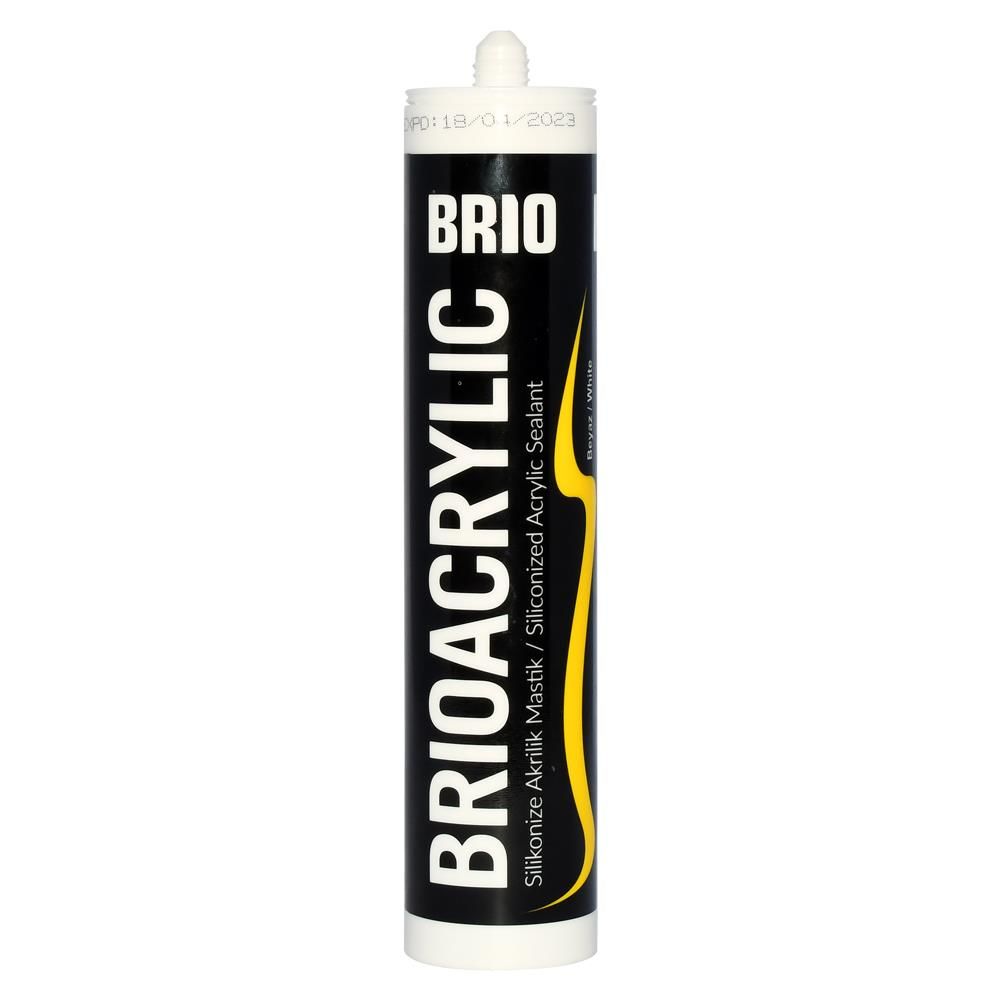 Brio Mastik Silikonize 500 Gr Beyaz