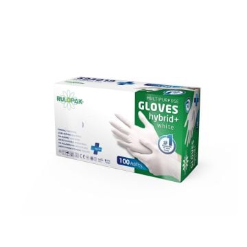 Rulopak Çok Amaçlı Eldiven 100 Lü L Beden (Beyaz)