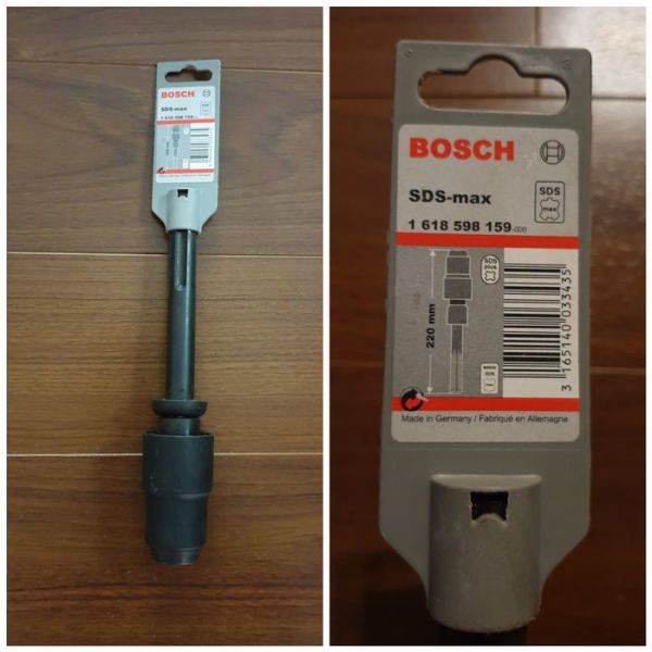 Bosch Kırıcı Delici Adaptörü SDS-Max - SDS-Plus - 1618598159