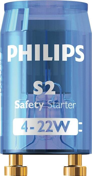 Philips Ateşleyici Starter S2 4-22W Ser 220-240V Bl Lıs/12X25Ct