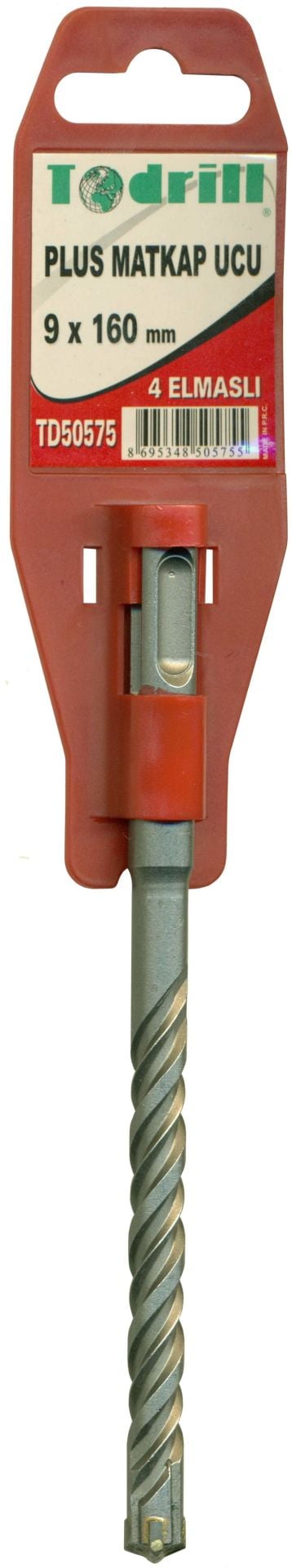 Todrill Sds-Plus Matkap Ucu 4 Elmaslı 8X260 Mm (Td50571)