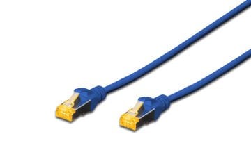 Assmann Digitus Cat 6A S-Ftp Patch Kablosu, Lszh, Cu, Awg 26/7, 5 Mt, Mavi Renk