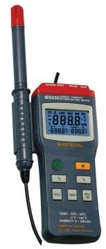 Mastech Dıjıtal Nem Ve Isı Olcer Ms6503 - SHEMS6503