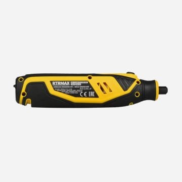 Rtrmax RTM1310 Akülü Mini Taşlama Gravür Seti