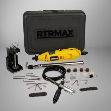 Rtrmax RTM134 Mini Taşlama Gravür Seti 135W 40 Pcs