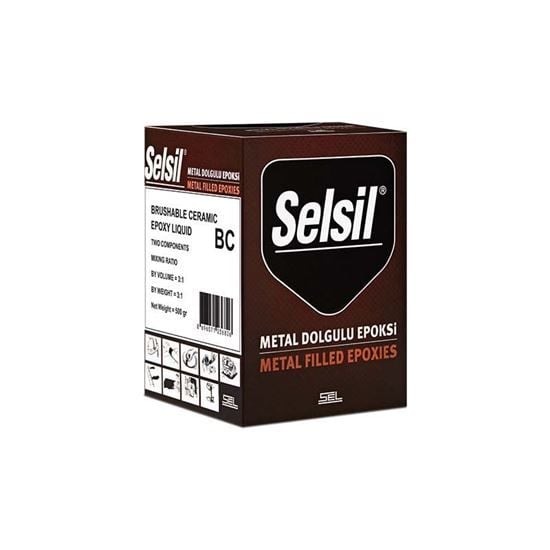 Selsil Brushable Ceramic Blue/Red (BC) 500 Gr