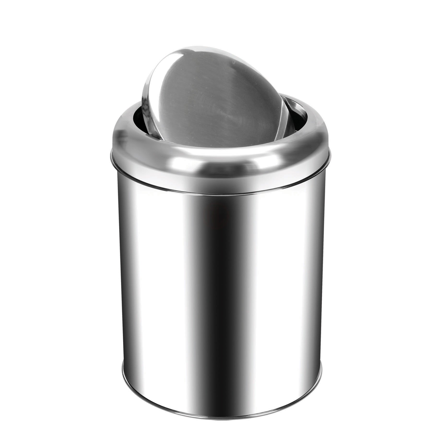 Palex Krom Pratik Kapaklı Çöp Kovası 20 Lt 430 Kalite - 3822-20