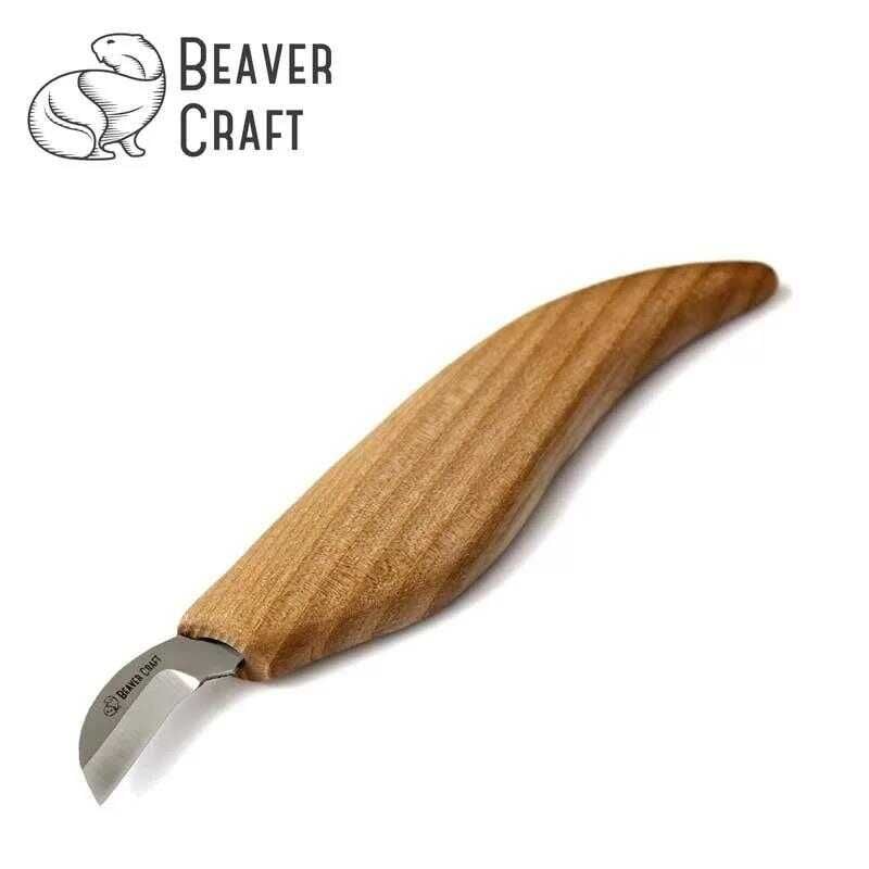 BeaverCraft C6 Çip Oyma Bıçağı - Chip Carving