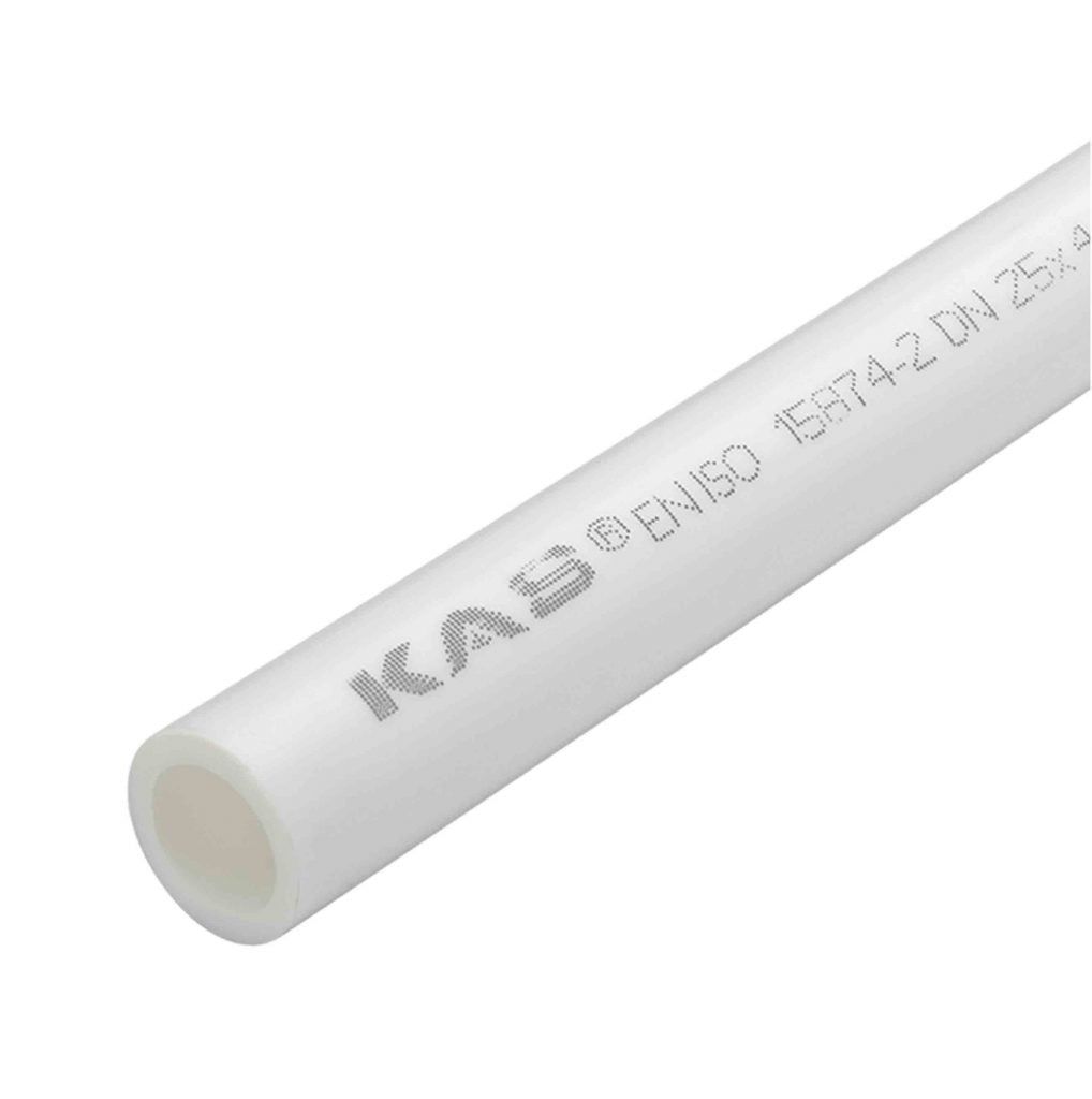 KAS PPRC Sade Boru Beyaz (PN16) 90 mm