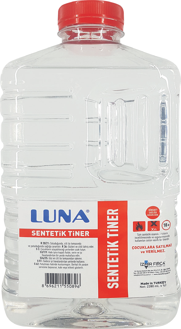 Vega Sentetik Tiner 2280 Ml